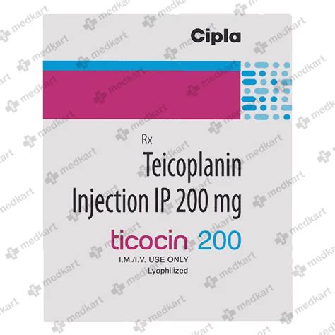 TICOCIN 200MG INJECTION Price, Uses, Side Effects & Substitutes | Medkart