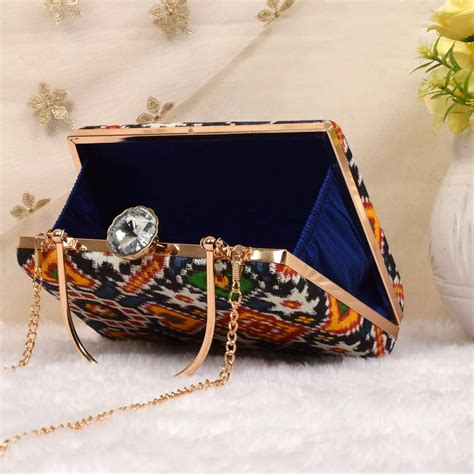 Double Ikat Patola Clutch – My Store