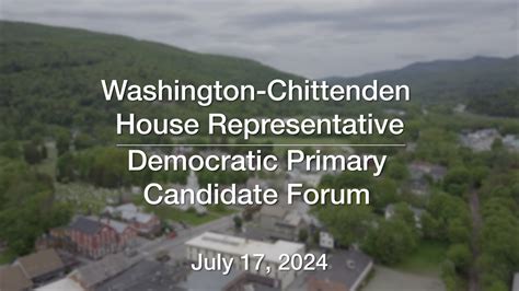 Democratic Primary - Washington Chittenden House Representative ...