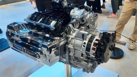 Veja como é o novo motor de 8 cilindros para motos da GWM