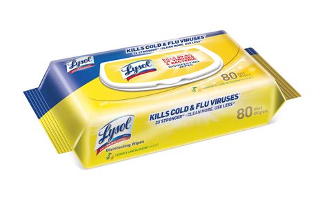 LYSOL® Disinfecting Wipes - Lemon & Lime Blossom (Flat Pack) (Canada)