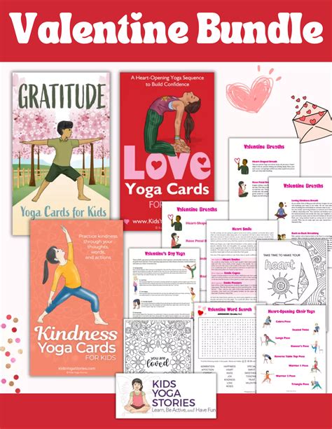Valentine Yoga and Mindfulness Bundle - Your Therapy Source
