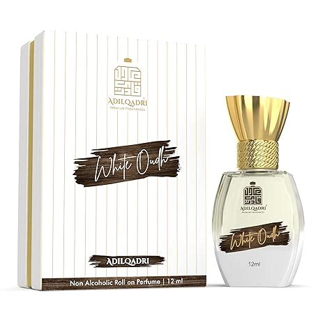 Adilqadri White Oudh Strong Masculine Non Alcoholic Roll-On Attar Perf ...