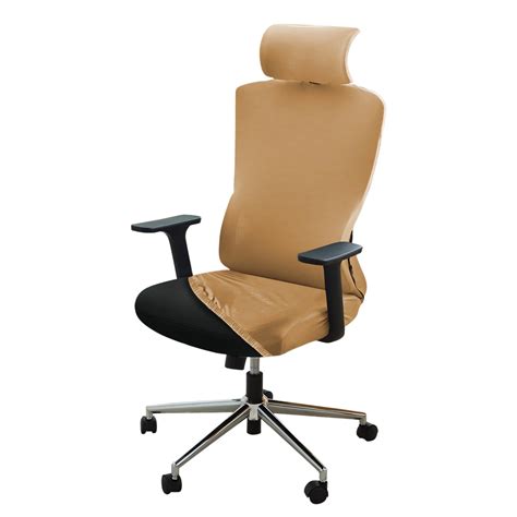 Office Chair Cover with Headrest and Stretchable Chair Seat Covers, Ca ...
