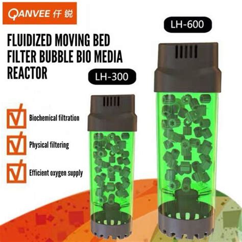 QANVEE Fluidized Moving Bed Filter / Bubble Bio Media Reactor ...