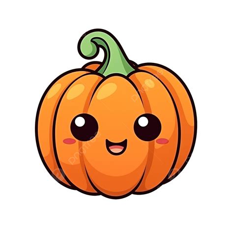 Cute Halloween Pumpkin Cartoon Vector Clipart, Pumpkin Clipart ...