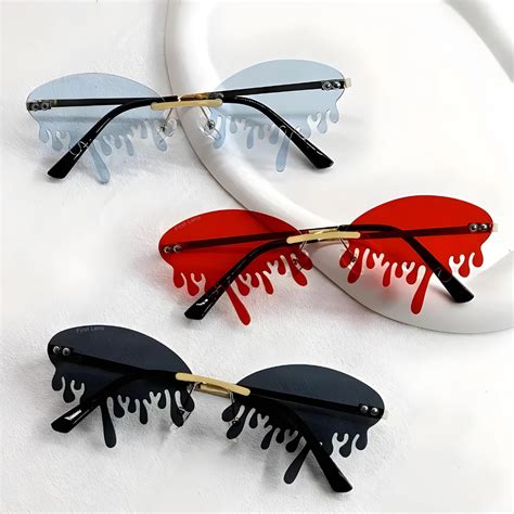 Capture Charm First Lens Teardrop Sunglass 007