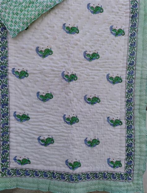 Sleeping Tiger Cotton Baby Quilt Blanket Online-(45x60 inches ...
