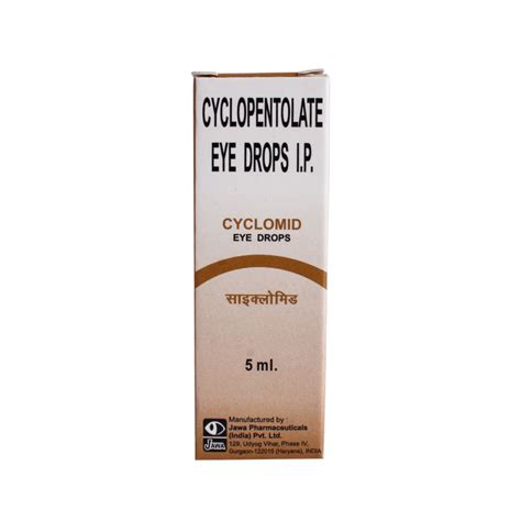 Cyclomid Eye Drop 5 ml Price, Uses, Side Effects, Composition - Apollo ...