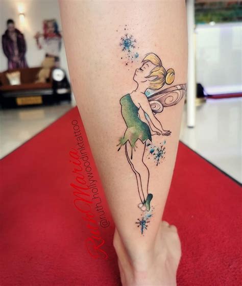 101 Amazing Tinkerbell Tattoo Designs You Need To See! | Belle tattoo ...