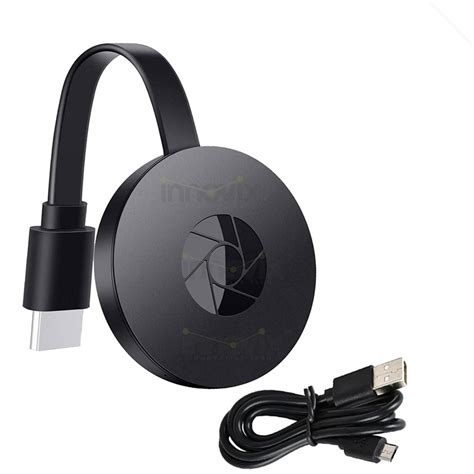 INNOVIX HDMI Display Miracast Dongle,1080P Mini Receiver Chrome Caster ...