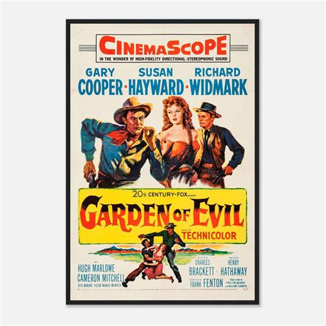 Garden of Evil (1954) Movie Poster Print - Citiesbox