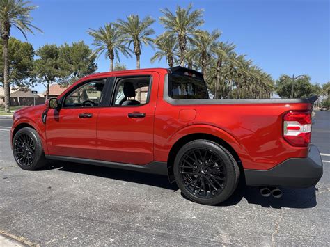 Here's my custom Maverick ST version (from 2022 MavericK XLT EcoBoost) since Ford doesn't make ...