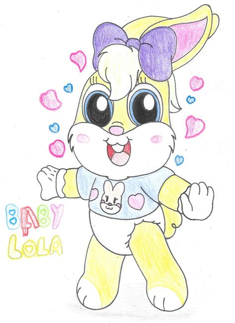 Baby Lola Bunny by PiplupSTARSCommander on DeviantArt