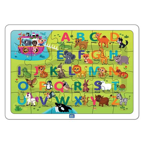 Alphabets Voyage 24 Pieces Puzzle 3+ Years – Mini Leaves