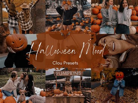 Lightroom mobile & desktop Halloween Mood Presets Craft Supplies ...