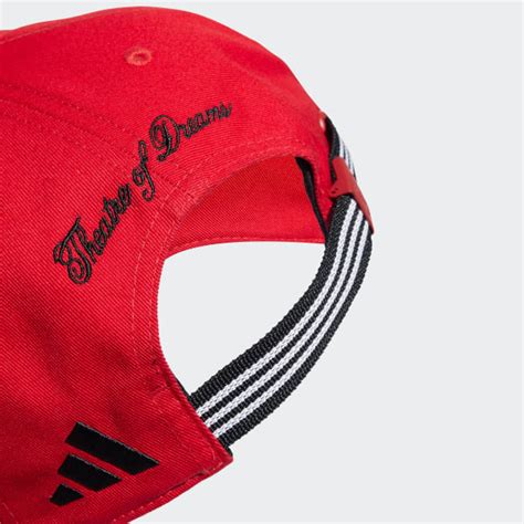 adidas Manchester United Baseball Cap - Red | adidas India