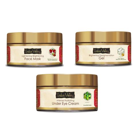 Indus valley Face care combo of Depigmentation Gel, Under eye cream and ...