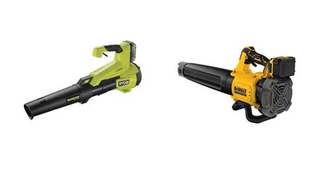Ryobi vs Dewalt: Which leaf blower is best for your yard? | Top Ten Reviews