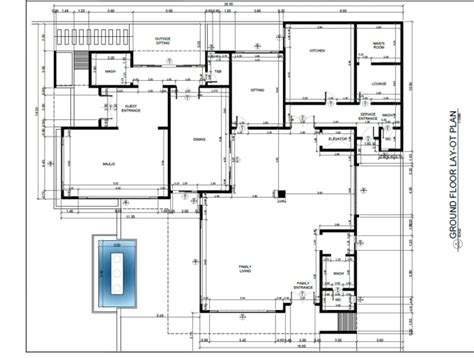 Drawing Basic Floor Plan AutoCAD 的图像结果