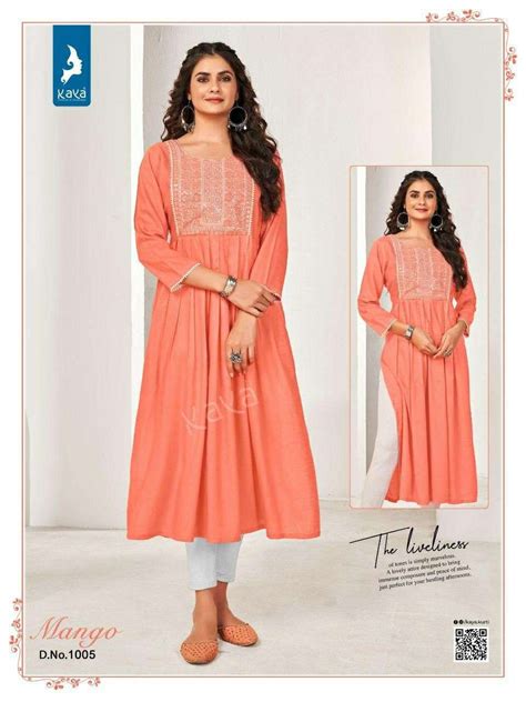 KAYA KURTI MANGO anarkali Kurti catalogue