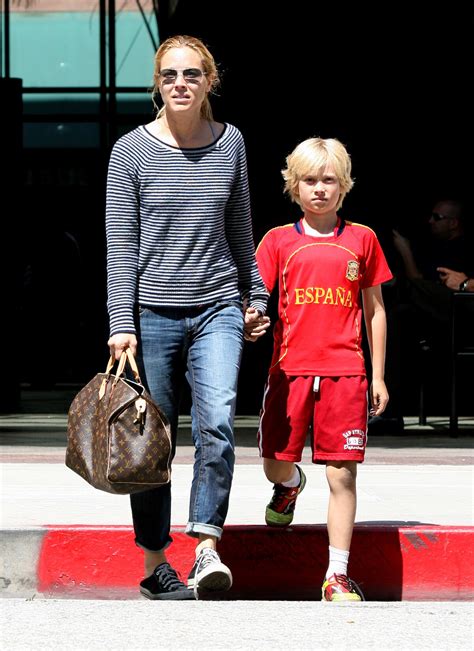 Photo : Maria Bello et son fils Jackson Blue McDermott à Beverly Hills ...