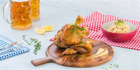 German Pork Hocks with Sauerkraut Recipe