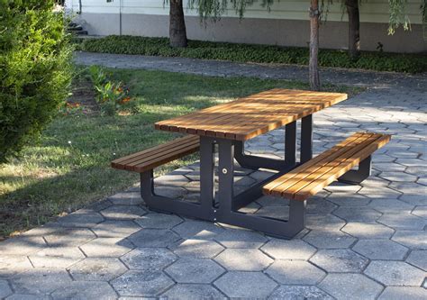 Table | Metal Picnic Table - Model 228 | Encho Enchev-ETE | Picnic ...