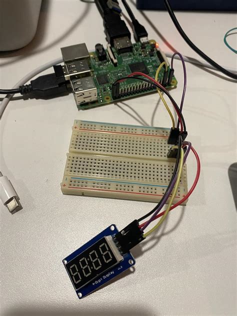 Image result for Tm1637 Raspberry Pi Code