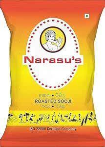 Narasu's Sooji (Rava/Semolina), 1kg - for Upma,Rava Dosa, Halwa, & More ...