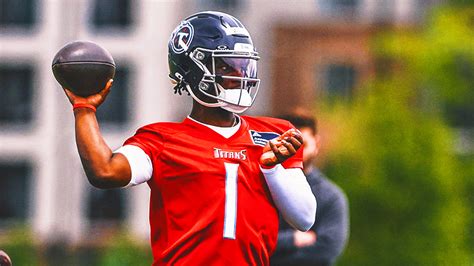 Titans QB Cam Ward on first days of OTAs: Throws have to be on time 'a ...