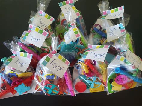 10 Ct Children Pre-filled Goodie Bags, Boys/girls Kids Party - Etsy