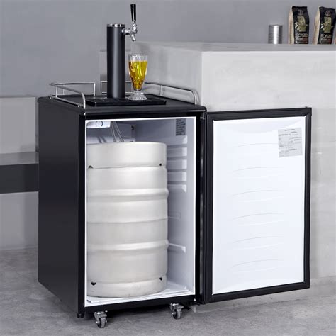 BENTISM Beer Kegerator, Full Size Draft Beer Dispenser & Single Tap ...