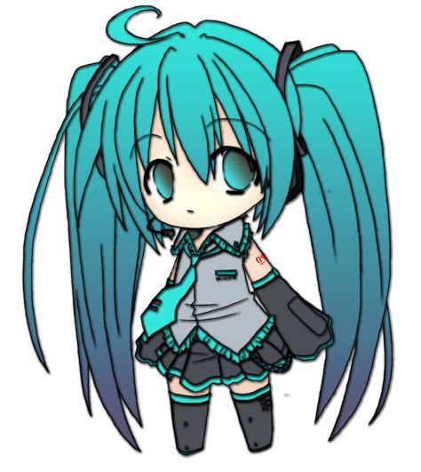 Hatsune Miku Chibi Render