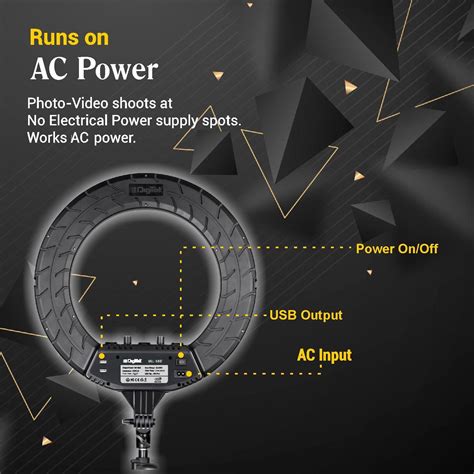 Buy Digitek (DRL-18RT C6) Professional 46cm LED Ring Light with Remote ...