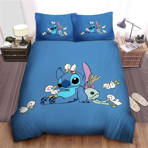 Lilo And Stitch Bedding Sets: Comforter, Duvet Cover, Bed Sheets Spread ...