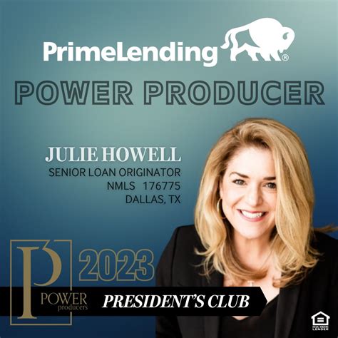 Julie Howell on LinkedIn: #thejuliehowellteam #primelending #mortgage # ...