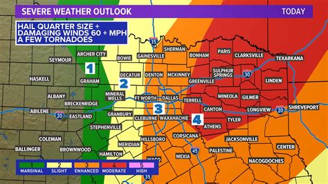 Dallas-Fort Worth weather forecast Friday: What does Level 4 mean | wfaa.com