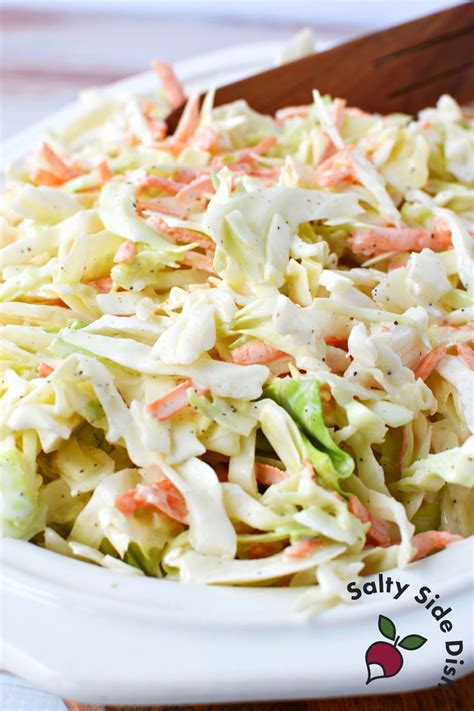 Creamy Classic Homemade Coleslaw Dressing (Mayo Based) | Homemade ...