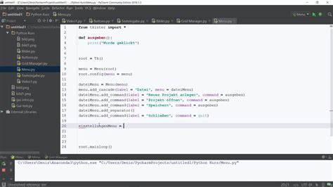 Image result for Python Menu Example
