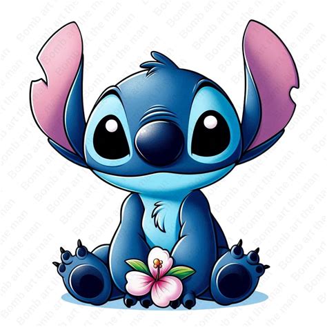 stitch cute clipart, stitch png, cute cartoon character, transparent ...