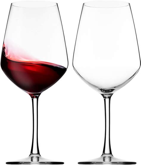 Italian-made 18oz Clear Red Wine Glasses - Set of 2 Philippines | Ubuy