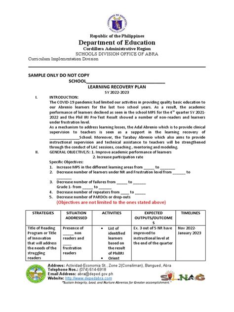 Image result for Learning Recovery