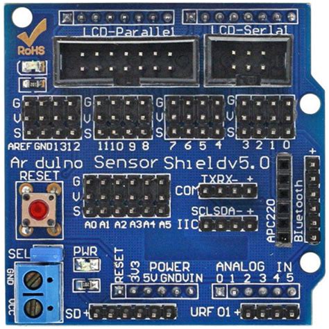 Sensor Shield V5: Expand Arduino Capabilities with Ease