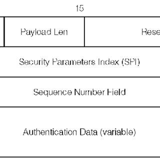 Image result for IP Security Authentication Header Diagram