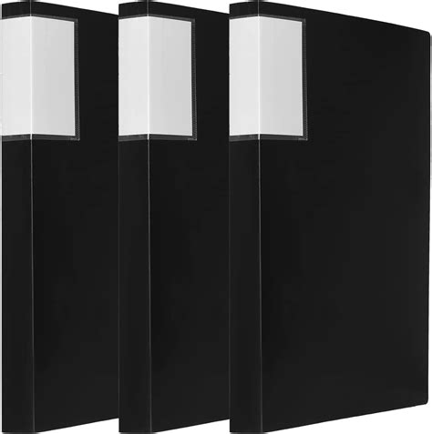 JIKIOU A4 Display Book Folder with 40 Pockets, 3 India | Ubuy