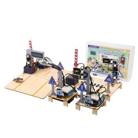 ACEBOTT ESP32 Intelligent Transportation STEM Kit Compatible With Ardu ...