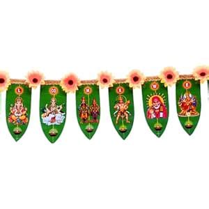 Buy SJ Enterprises-Welcome god Door Toran/Door Hangings Mango Leaf ...