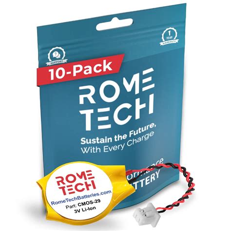 Buy Rome Tech RTC CMOS Battery for Intel NUC 5PPYH, AsRock AM1H-ITX ...