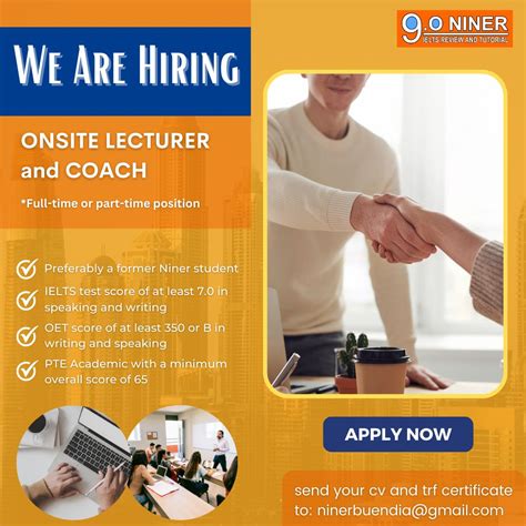 9.0 NINER IELTS | OET | PTE | TOEFL | CELPIP on LinkedIn: #hiring # ...